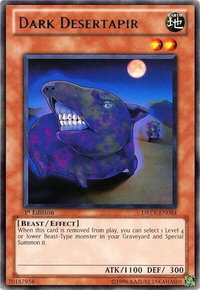 Dark Desertapir - Duelist Revolution (DREV) #DREV-EN084 - Rare YuGiOh Trading Card