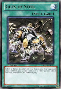 Guts of Steel - Duelist Revolution (DREV) #DREV-EN086 - Rare YuGiOh Trading Card