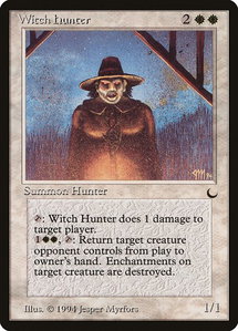 Witch Hunter - The Dark (DRK) #19 - Rare Magic: The Gathering Trading Card