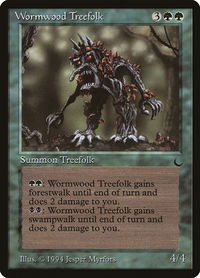 Wormwood Treefolk - The Dark (DRK) #92 - Rare Magic: The Gathering Trading Card