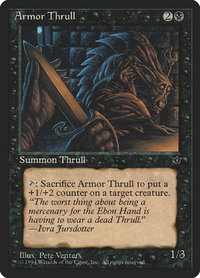 Armor Thrull (Venters) - Fallen Empires (FEM) #33a - Common Magic: The Gathering Trading Card
