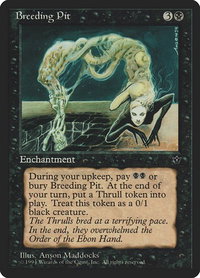 Breeding Pit - Fallen Empires (FEM) #35 - Uncommon Magic: The Gathering Trading Card