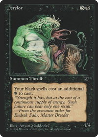Derelor - Fallen Empires (FEM) #36 - Rare Magic: The Gathering Trading Card