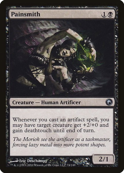 Painsmith - Scars of Mirrodin Magic: The Gathering trading card