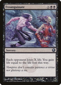 Exsanguinate - Scars of Mirrodin (SOM) #61 - Uncommon Magic: The Gathering Trading Card