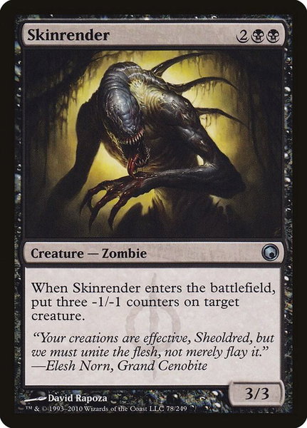 Skinrender - Scars of Mirrodin Magic: The Gathering trading card