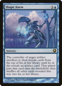 Shape Anew - Scars of Mirrodin (SOM) #43 - Rare Magic: The Gathering Trading Card