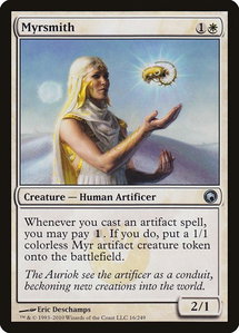 Myrsmith - Scars of Mirrodin (SOM) #16 - Uncommon Magic: The Gathering Trading Card