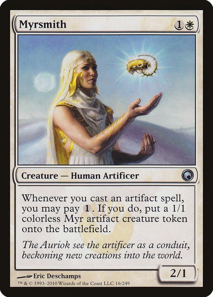 Myrsmith - Scars of Mirrodin Magic: The Gathering trading card