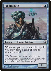 Riddlesmith - Scars of Mirrodin (SOM) #40 - Uncommon Magic: The Gathering Trading Card