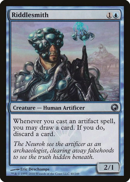 Riddlesmith - Scars of Mirrodin Magic: The Gathering trading card