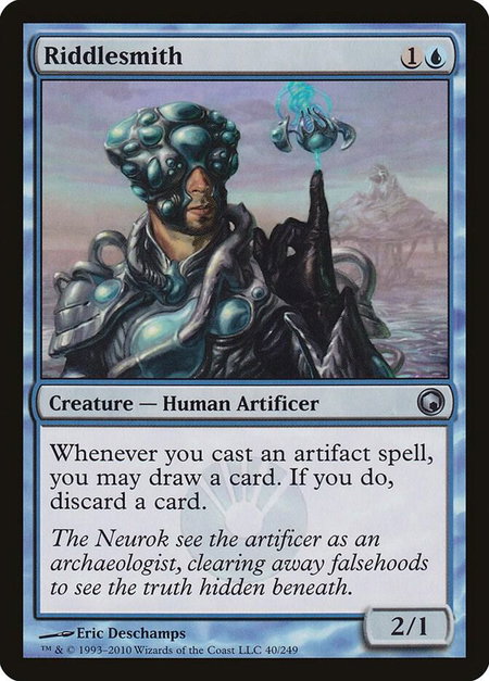 Riddlesmith - Scars of Mirrodin Magic: The Gathering trading card