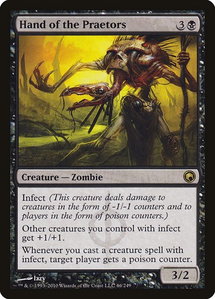 Hand of the Praetors - Scars of Mirrodin (SOM) #66 - Rare Magic: The Gathering Trading Card