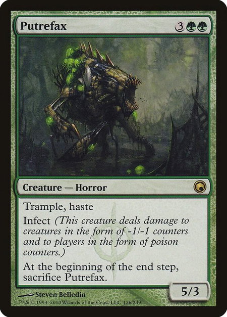 Putrefax - Scars of Mirrodin Magic: The Gathering trading card