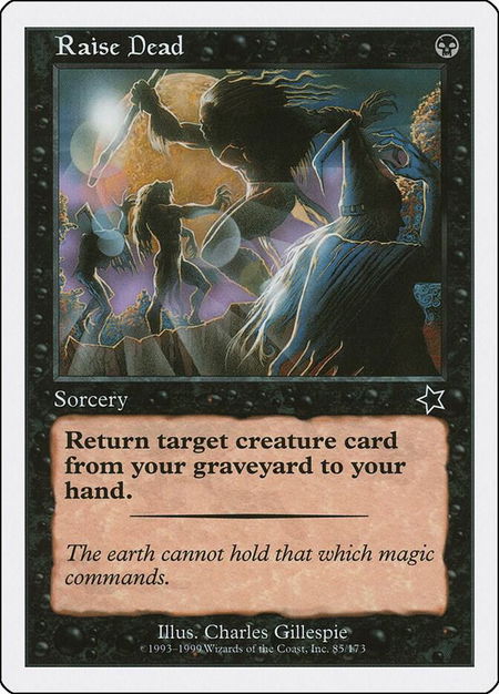 Raise Dead - Starter 1999 Magic: The Gathering trading card