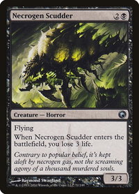 Necrogen Scudder - Scars of Mirrodin (SOM) #71 - Uncommon Magic: The Gathering Trading Card