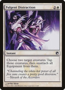 Fulgent Distraction - Scars of Mirrodin (SOM) #7 - Common Magic: The Gathering Trading Card