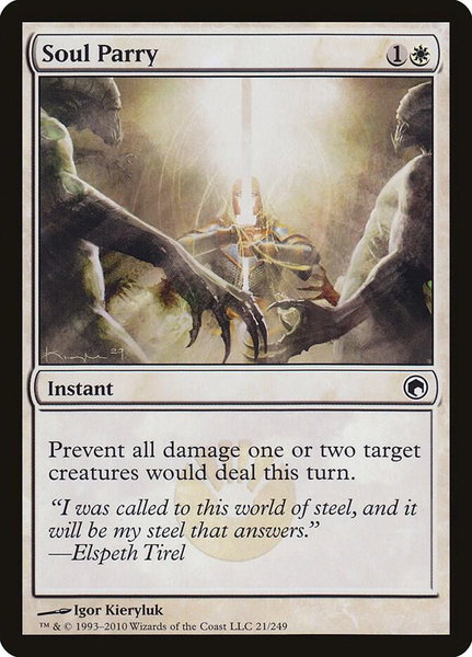 Soul Parry - Scars of Mirrodin Magic: The Gathering trading card