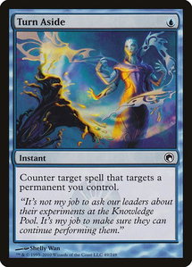 Turn Aside - Scars of Mirrodin (SOM) #49 - Common Magic: The Gathering Trading Card