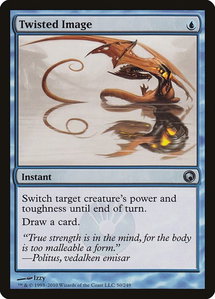 Twisted Image - Scars of Mirrodin (SOM) #50 - Uncommon Magic: The Gathering Trading Card