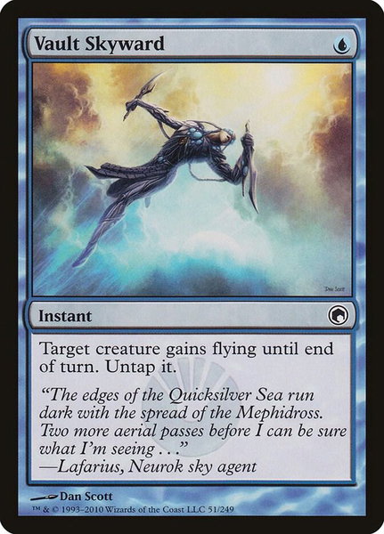 Vault Skyward - Scars of Mirrodin Magic: The Gathering trading card