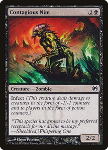 Contagious Nim - Scars of Mirrodin (SOM) #58 - Common Magic: The Gathering Trading Card