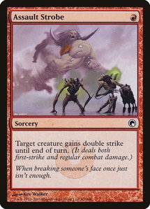 Assault Strobe - Scars of Mirrodin (SOM) #82 - Common Magic: The Gathering Trading Card