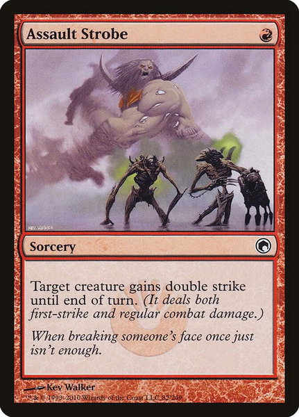 Assault Strobe - Scars of Mirrodin Magic: The Gathering trading card