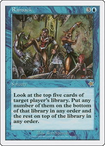 Ransack - Starter 1999 (S99) #47 - Rare Magic: The Gathering Trading Card
