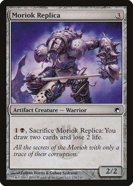 Moriok Replica - Scars of Mirrodin Magic: The Gathering trading card
