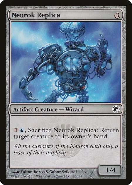 Neurok Replica - Scars of Mirrodin Magic: The Gathering trading card