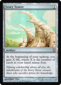 Ivory Tower - From the Vault: Relics (V10) #4 - Mythic Magic: The Gathering Trading Card