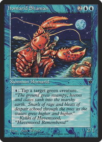 Homarid Shaman - Fallen Empires (FEM) #20 - Rare Magic: The Gathering Trading Card