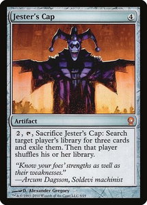 Jester's Cap - From the Vault: Relics (V10) #5 - Mythic Rare Magic: The Gathering Trading Card
