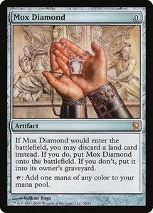 Mox Diamond - From the Vault: Relics (V10) #10 - Mythic Rare Magic: The Gathering Trading Card