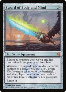 Sword of Body and Mind - From the Vault: Relics (V10) #14 - Mythic Rare Magic: The Gathering Trading Card