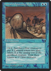 Homarid Spawning Bed - Fallen Empires (FEM) #21 - Uncommon Magic: The Gathering Trading Card