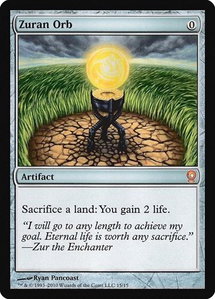 Zuran Orb - From the Vault: Relics (V10) #15 - Mythic Rare Magic: The Gathering Trading Card