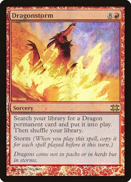 Dragonstorm - From the Vault: Dragons Magic: The Gathering trading card