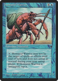 Homarid Warrior (Gelon) - Fallen Empires (FEM) #22a - Common Magic: The Gathering Trading Card