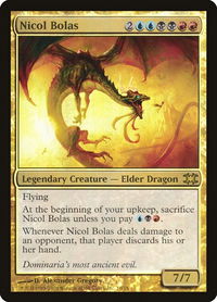 Nicol Bolas - From the Vault: Dragons (DRB) #10 - Rare Magic: The Gathering Trading Card