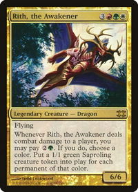 Rith, the Awakener - From the Vault: Dragons (DRB) #12 - Rare Magic: The Gathering Trading Card
