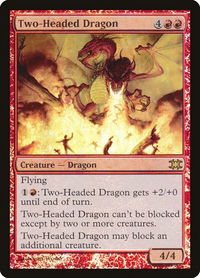Two-Headed Dragon - From the Vault: Dragons (DRB) #15 - Rare Magic: The Gathering Trading Card
