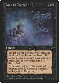 Hymn to Tourach (Van Camp) - Fallen Empires (FEM) #38a - Common Magic: The Gathering Trading Card