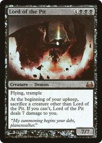 Lord of the Pit - Duel Decks: Divine vs. Demonic (DDC) #30 - Mythic Magic: The Gathering Trading Card