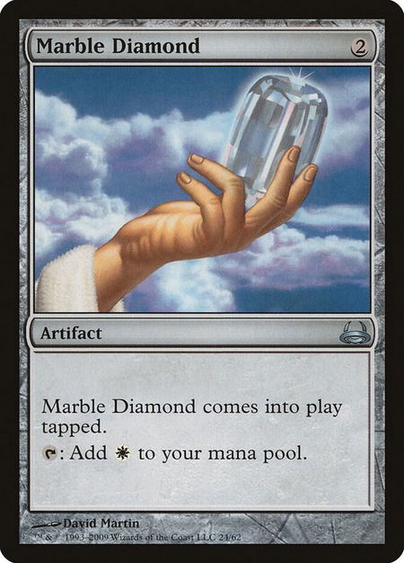 Marble Diamond - Duel Decks: Divine vs. Demonic Magic: The Gathering trading card