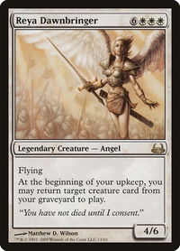Reya Dawnbringer - Duel Decks: Divine vs. Demonic (DDC) #13 - Rare Magic: The Gathering Trading Card