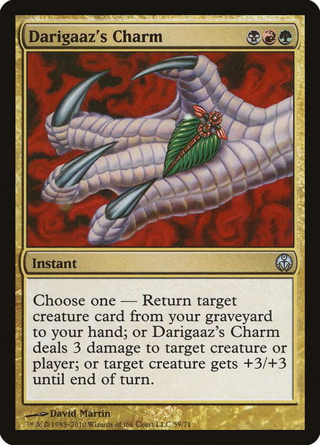 Darigaaz's Charm - Duel Decks: Phyrexia vs. the Coalition Magic: The Gathering trading card