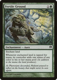 Fertile Ground - Duel Decks: Phyrexia vs. the Coalition (DDE) #52 - Common Magic: The Gathering Trading Card