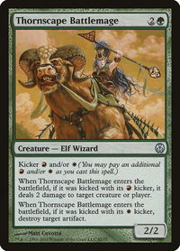 Thornscape Battlemage - Duel Decks: Phyrexia vs. the Coalition (DDE) #42 - Uncommon Magic: The Gathering Trading Card